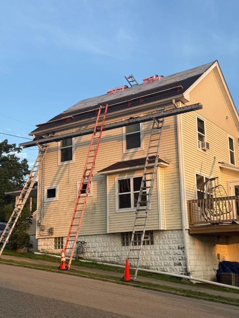 Multi-story home full roof tear-off replacement Eastern Ohio — TriState Home Consulting Group